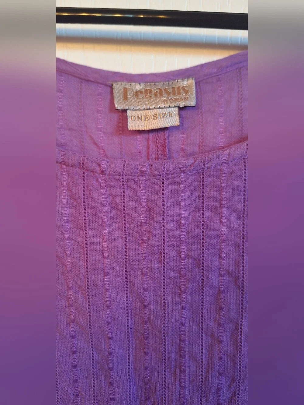 Ombre Set Sleeveless Purple Tie-Hem Tank Top With Matching Pants